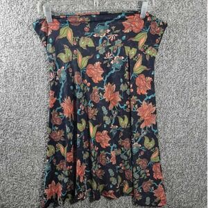 LuLaRoe Floral Print Skirt Aline‎ Summer Casual  - Womens Medium